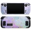 Design Skinz - Compatible with Steam Deck - Skin Decal Protective Scratch-Resistant Removable Vinyl Wrap Cover - The Tie-Dye Cratered Moon Surface view 1
