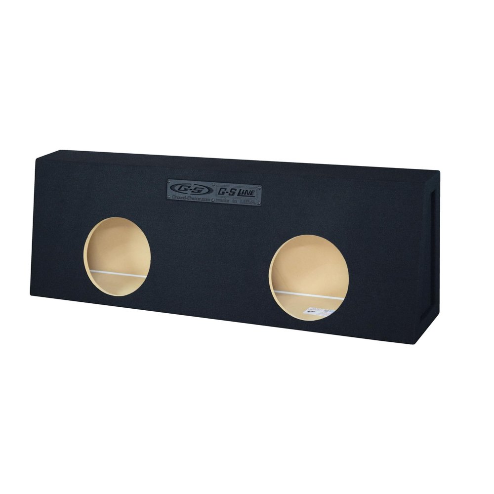 10" X - Large Sealed Sub Box Subwoofer Enclosure Single Cab/Regular Cab Speaker Box Ground Shaker