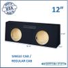 12" X - Large Sub Box Subwoofer Enclosure Single Cab/Regular Cab Speaker Box Ground Shaker view 2