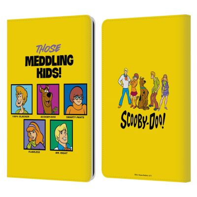 Head Case Designs Officially Licensed Scooby-Doo Meddling Kids Mystery Inc. Leather Wallet Case Compatible with Kindle Paperwhite 1/2 / 3
