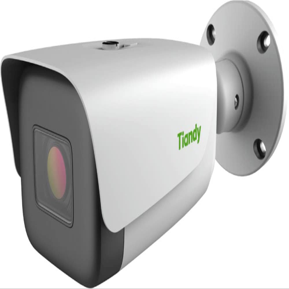 Tiandy TC-C35TP Spec: I8/A/E/Y/M/H/2.7-13.5mm/V4.0 Pro Series 5MP Motorized IR Bullet Camera, Full Metal Housing, Smart IR, Up to 2592x1944 at 30fps/1920x1080 at 60fps, Built-in Mic, Face Capture Mode