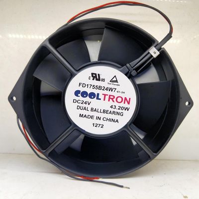 FD1755B24W7-61-3H Fan for 24V 43.2W 15055mm Cooling Fan