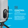 JLab Epic Talk USB Gaming Streaming Microphone, White, USB-C Output, Cardioid, Omni, Stereo, Bi-Directional, 192k Sample Rate, Volume Control, Gain Control, and Quick Mute, 3.5mm AUX, Plug and Play view 4