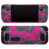 Design Skinz - Compatible with Steam Deck - Skin Decal Protective Scratch-Resistant Removable Vinyl Wrap Cover - Bright Pink V2 and Gray Digital Camouflage view 1