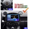 2 din 9 inch Android 11 Car Stereo Sat Nav Car MP5 Carplay Navigation for Mazda 2 2007-2014 RDS AM Car Radio Support Bluetooth WiFi DAB+ OBD DSP DVR+ view 2
