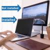 IPROKKO Laptop Privacy Screen 13.3 Inch for HP Dell Acer Asus Lenovo Thinkpad Envy Xps, 16:10 Aspect Removable 13in Anti Blue Light Glare Privacy Filter Shield, Anti Spy Computer Monitor Security view 2