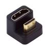 xiwai 360 Degree Up Opposite U Shape Back Angled Mini HDMI 1.4 Male to HDMI Female Extension Adapter Converter view 1