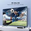 xiwai 360 Degree Up Opposite U Shape Back Angled Mini HDMI 1.4 Male to HDMI Female Extension Adapter Converter view 4