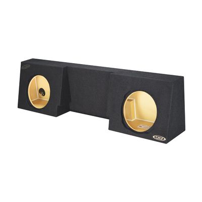 10" Dual Sub Box for JL Audio TW3 Subs for Sierra Single Cab/Regular Cab Subwoofer Enclosure Speaker Box Ground Shaker