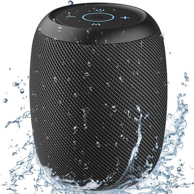 ZEALOT Bluetooth Speaker, Portable Speaker Bluetooth Wireless, 20W Stereo Sound, IPX6 Waterproof with Led Lights, for Shower Party Outdoor HomeTravel Hiking