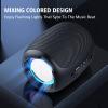 ZEALOT Bluetooth Speaker, Portable Speaker Bluetooth Wireless, 20W Stereo Sound, IPX6 Waterproof with Led Lights, for Shower Party Outdoor HomeTravel Hiking view 3