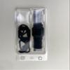 C2D JOY Stretchy Loop Nylon Strap Compatible with Garmin vivofit Jr 3 Bands Watch Adjustable Elastic Sport Wristband - Black + Rope view 3