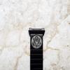 NICKSTON Engraved Band Strap Compatible with Fitbit Ionic Smartwatches Black Stainless Steel Bracelet B-AS1 (10" (254mm) Wrist Size) view 4