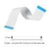 MECCANIXITY Flexible Flat Cable Extension Ribbon Cables 26 Pins 1.0mm Pitch 200mm for 3D Printer, Laptop, Camera, Screen and DVD Player Connector A Type Pack of 10 view 4