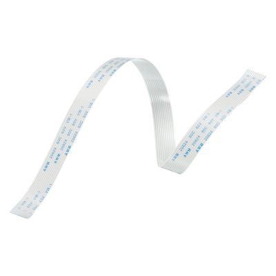 MECCANIXITY Flexible Flat Cable Extension Ribbon Cables 10 Pins 1.0mm Pitch 300mm for 3D Printer, DIY, Camera, Screen and DVD Player Connector A Type Pack of 10
