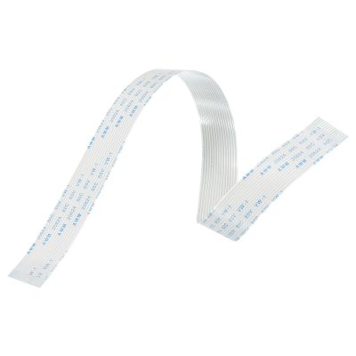 MECCANIXITY Flexible Flat Cable Extension Ribbon Cables 14 Pins 1.0mm Pitch 300mm for 3D Printer, DIY, Camera, Screen and DVD Player Connector A Type Pack of 5