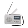 Aumoo Solar Powered Emergency Radio, Durable USB Rechargeable Emergency Radio for Outdoor Power outages White view 1