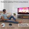 SIMOLIO SM905TV & DAC Bundle - Long Cord Headphones Work with All TVs, Tone Adjustment & Volume Control, Support Optical/Coaxial Digital and AUX/RCA Analog Audio Out Port, 40 Hrs Playtime, 18 ft view 2