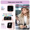 Tensky Smart Watch for Women Android & iPhone, Alexa Built-in, 1.8" Touch Screen Fitness Tracker with Answer/Make Calls, 3ATM Waterproof Heart Rate/Sleep/SpO2 Monitor, Pedometer, 100+ Sport Modes view 3