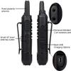 Retevis RT22 Two Way Radio(4 Pack) with VOX Earpiece(4 Pack), Long Range Rechargeable, Portable, Handsfree Walkie Talkie for Adults, Hands Free Earpiece, Security Acoustic Tube Earpiece for Radios view 3