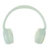 BuddyPhones POP Fun | Foldable Bluetooth Kids Headphones + Microphone, Works Wired or Wireless - SafeAudio Volume Limiting for iPhone/iPad/Tablet/PC and More (Green) view 3