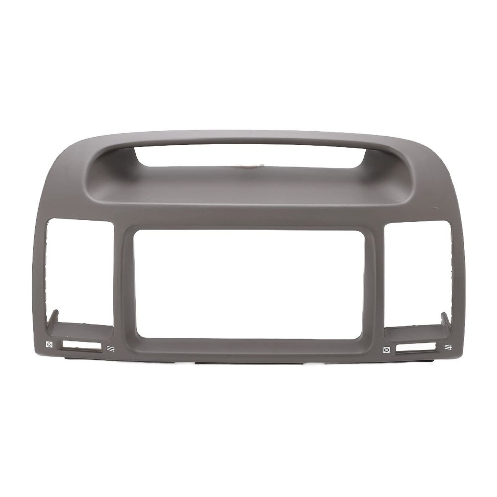 2Din Car Stereo Dash Bezel, Replacement Fascia Panel Frame for 2000 2001 2002 2003, ABS Dashboard Radio Insert Trim