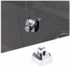 Antenna Base Cover Trim Compatible with Hummer H3 2005-2009, ABS Side Antenna Base Bezel Cover Antenna Mount Decoration Accessories (Bright Silver) view 1
