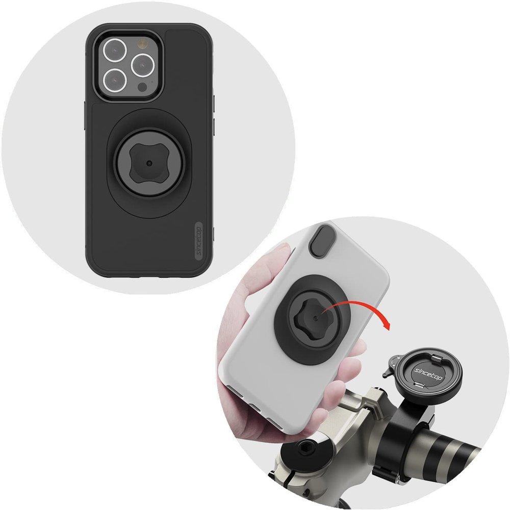 sincetop Handlebar Mount + Case for iPhone13 Pro Max(6.7')