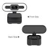 Andoer 4K USB Plug and Play Webcam with Built-in Microphone Lighting for Live Streaming Video Calling Online Video Conferencing view 4