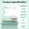 Hot Wire Cutter Thermocut Foam Cutting Machine 72W 100-240V AC, Table Top Styrofoam Cutter Cutting Foams, Sponge, Pearl Cotton view 2