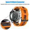 ZPJPPLX 22mm Sport Silicone Band Compatible with Garmin Fenix8 AMOLED 47mm/7 Pro/7/6 Pro/6/5 Plus/5,Quick-Fit Strap for Fenix E/Forerunner965 955/Descent G1/Approach S60 S62/epix Pro 47MM/quatix 7Pro view 3