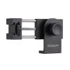 Andoer All Metal Phone Holder Tripod Mount Adapter with Cold Shoe Mounting Microphone LED Video Light Support Vertical and Horizontal Modes view 1