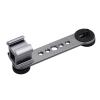 Andoer Triple Cold Shoe Mounting Bracket Extension Bar with 1/4 Inch and 3/8 Inch Thread for Gimbal Stabilizer Tripod Camera Flash Light view 3
