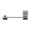 Andoer Triple Cold Shoe Mounting Bracket Extension Bar with 1/4 Inch and 3/8 Inch Thread for Gimbal Stabilizer Tripod Camera Flash Light view 4