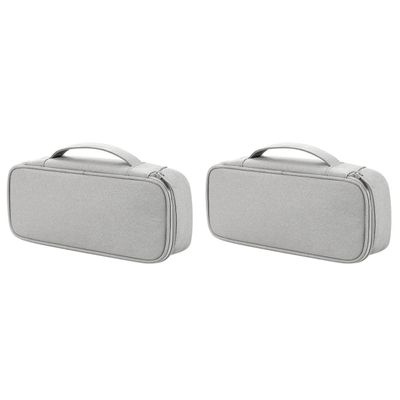 Zerodeko 2pcs Organizer Electronics Storage Pouch for Usb Cables Charger Cord Earphone Cable Gadget Organizer
