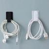 20Pcs Small 3M self Adhesive Wire Organizer Cord Hooks,Cable Wall Clips for Hanging,Wire Holder Clips for Cords,Cable Staples,Extension Cord Clips,Desk Management,Climbing Plant,Light,car Wire Clamps view 1