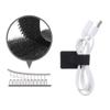 20Pcs Small 3M self Adhesive Wire Organizer Cord Hooks,Cable Wall Clips for Hanging,Wire Holder Clips for Cords,Cable Staples,Extension Cord Clips,Desk Management,Climbing Plant,Light,car Wire Clamps view 3