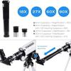 sainio Telescope Zoom 90X HD Focus Astronomical Refractor with Portable Tripod Stand view 2