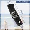 Yxmeiguo Volleyball Arm Sleeves Passing Forearm Sleeves with with Protection Pads and Thumbhole, Volleyball Gear for Youth Girls Women, 2 Pairs view 2