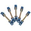 TEHAUX 15pcs Brass Terminal Bus Bar Positions Terminal Block Distribution Junction Strip for and Sturdy Electrical Connections Easy to Use Non-oxidizing Design view 2