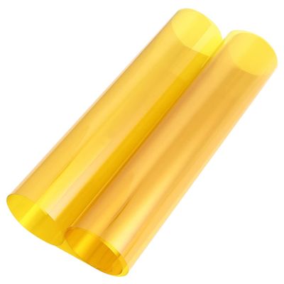 OSALADI Sheetsunset Filter Lighting Flash Light Yellow Pet for Gel Color Effect Sun Strobe Plastic Transparent Photography Correction Transparency Overlay Film Filter,
