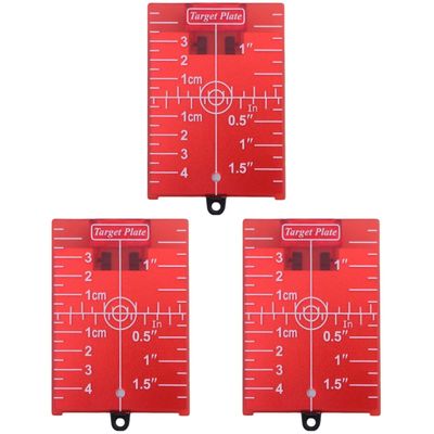 DOITOOL Magnetic Plate with Stand for Targets No Burr Surface Lightweight 4.13X2.91X0.35 Inch Measuring Tool Accessory for Precise Layout and Alignment