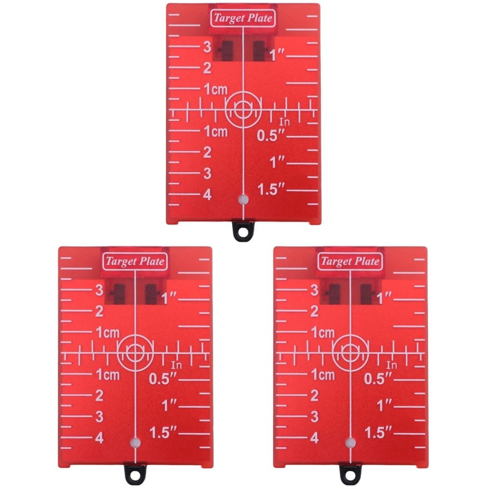 DOITOOL Magnetic Plate with Stand for Targets No Burr Surface Lightweight 4.13X2.91X0.35 Inch Measuring Tool Accessory for Precise Layout and Alignment