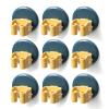 CTVR Self Adhesive Broom Holder, 3 Pieces Mop Rack, Wall Mount Broom Hanger, Mini Cartoon Shape Dustpan Stand for Home Garden Garage (Size : 9 Pieces) view 1
