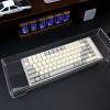 Cabilock Keyboard Dust Cover Protector for Desktop and Laptop Clear Acrylic Keyboard Cover for Cats Water and Dust Resistant Lid Easy to Clean Protection for Home and Office Use 18.70X6.1 view 2