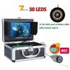 HDCSUN Portable Underwater Fishing Camera DVR with 7 Inch Monitor, 1000TVL IP68 Waterproof Video Fish Finder, Up to 8 Hours Battery Life, 30Pcs IR and White LED Lights (Size : 15M Cable) view 2