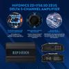 Hifonics Zeus Delta 1,750 Watt Compact 5 Channel Nickel Plated Mobile Car Audio Amplifier with Auto Turn On Feature, ZD-1750.5D, Black view 3