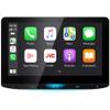 JVC KW-Z1000W 10.1" Floating Touchscreen HD Display with Built in Bluetooth Carplay and Android Auto (Renewed) view 2