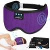 MUSICOZY Sleep Headphones, Bluetooth 5.4 Sleep Mask Headband Headphones Sleeping Eye Mask, Wireless Music Earbuds Earphones with HD Stereo Speakers Cool Gadgets Gifts (Lavender Purple) view 1