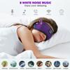 MUSICOZY Sleep Headphones, Bluetooth 5.4 Sleep Mask Headband Headphones Sleeping Eye Mask, Wireless Music Earbuds Earphones with HD Stereo Speakers Cool Gadgets Gifts (Lavender Purple) view 3
